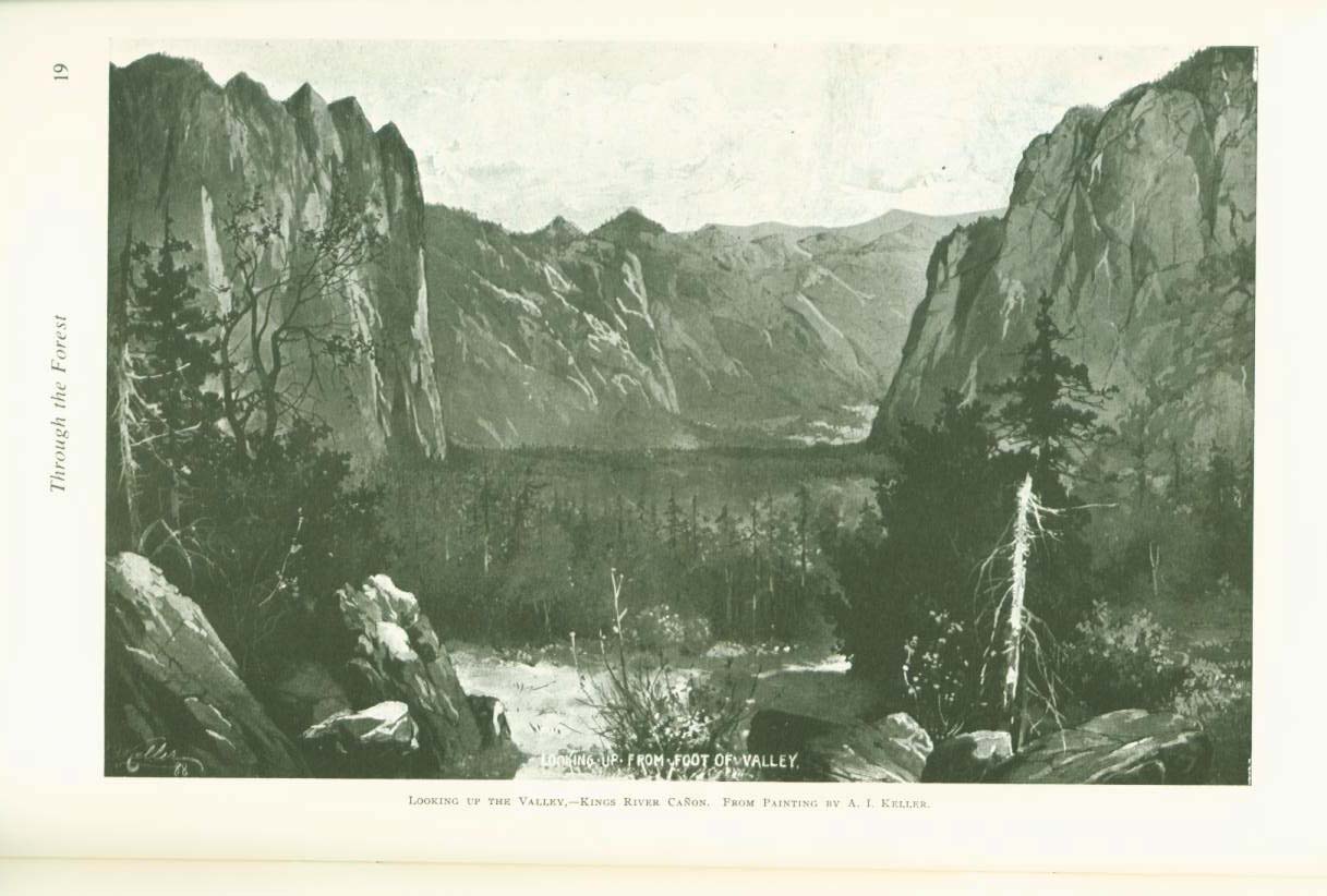 MOUNTAINEERING IN THE KINGS RIVER COUNTRY, 1864. vist0042h